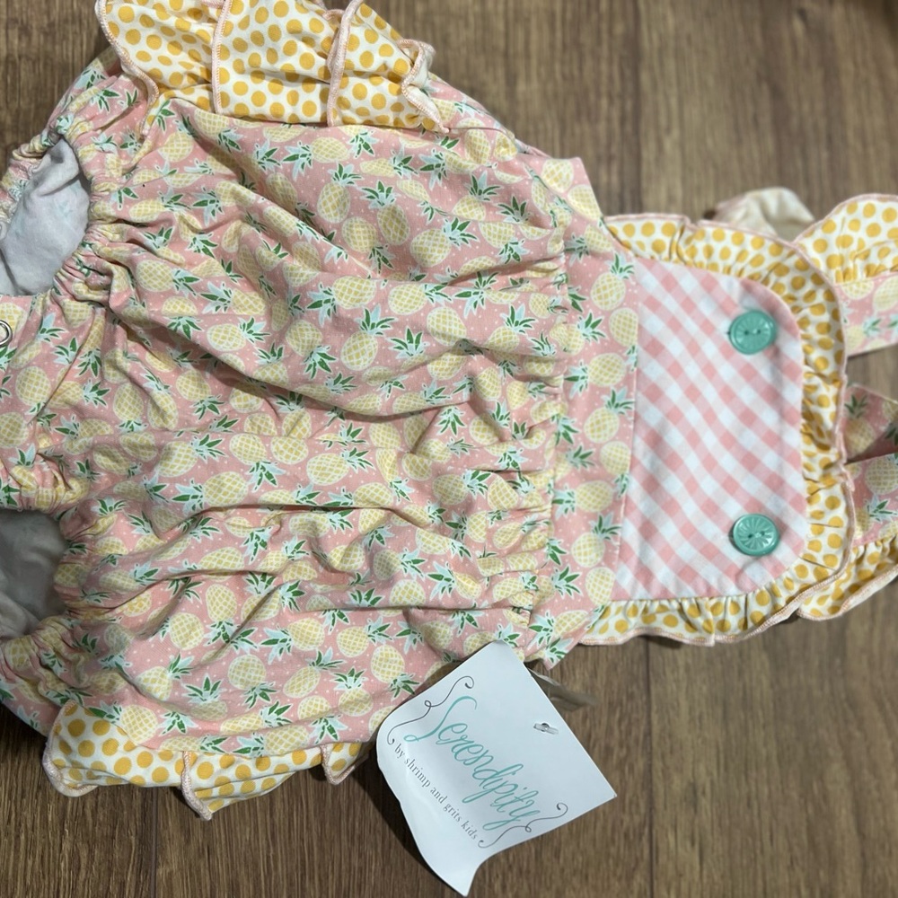 Serendipity Pineapple Baby Romper